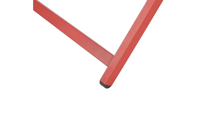 Sammenklappelig liggestol Locri II - Rød - Havemøbler - Havestole - Solstole