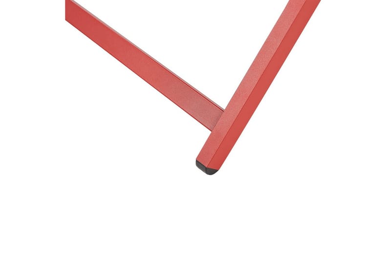 Sammenklappelig liggestol Locri II - Rød - Havemøbler - Havestole - Solstole