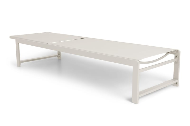 Sanna Solseng med Justerbar Rygstøtte - Beige - Havemøbler - Havestole - Solseng & solvogn