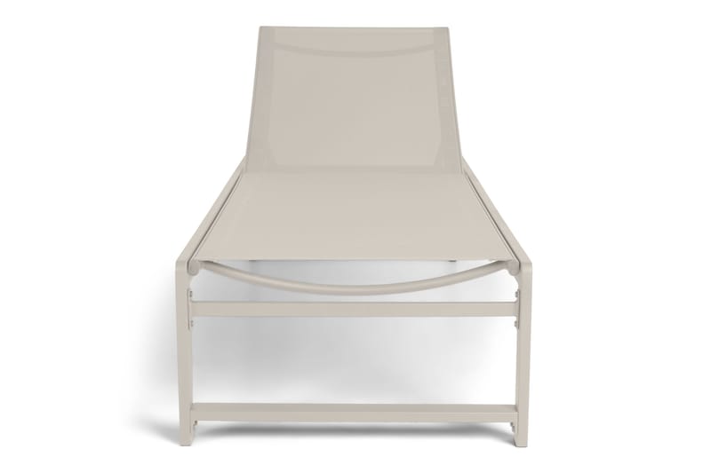Sanna Solseng med Justerbar Rygstøtte - Beige - Havemøbler - Havestole - Solseng & solvogn