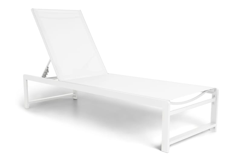 Sanna Solseng med Justerbar Rygstøtte, Hvid