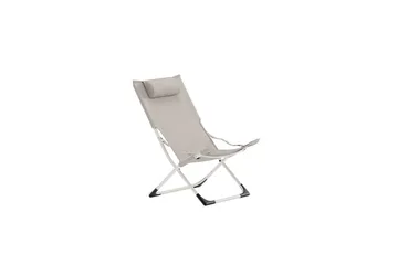Seville solseng udendørs - Beige - Havemøbler - Havestole - Solstole
