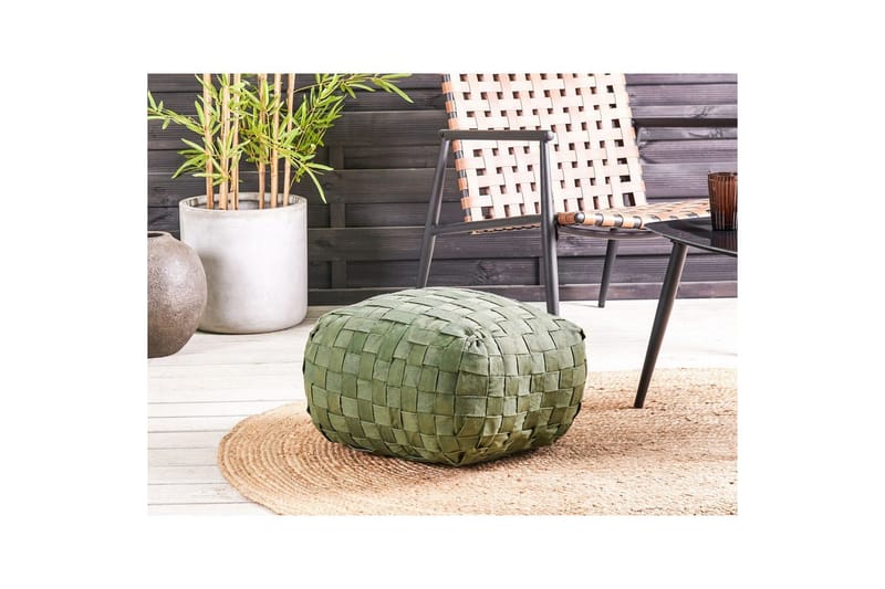 Siddeskammel Bodla Grøn - Grøn - Havemøbler - Havestole - Sækkestole udendørs