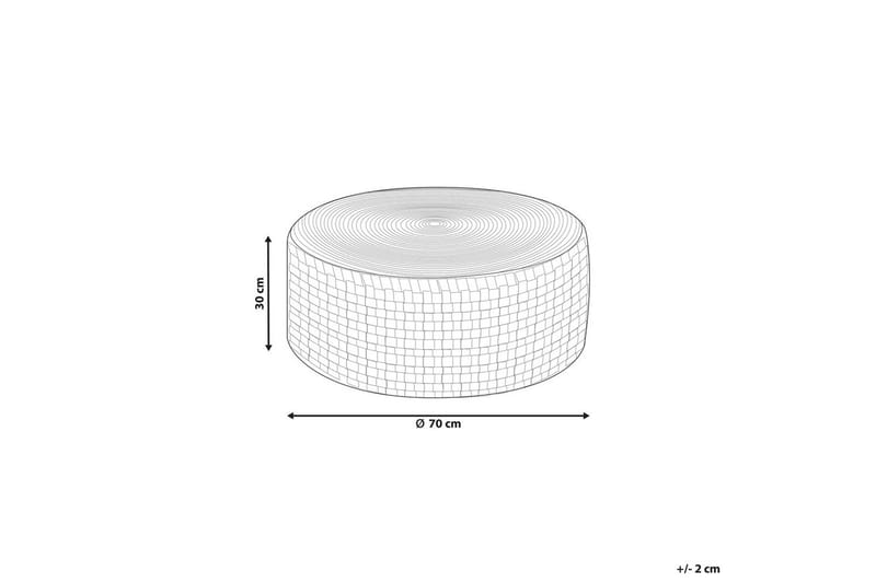 Siddeskammel Mithi Beige - Beige - Havemøbler - Havestole - Sækkestole udendørs