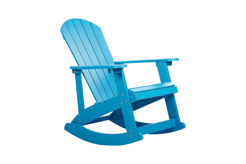 Sjurby Gyngestol udendørs, Blå