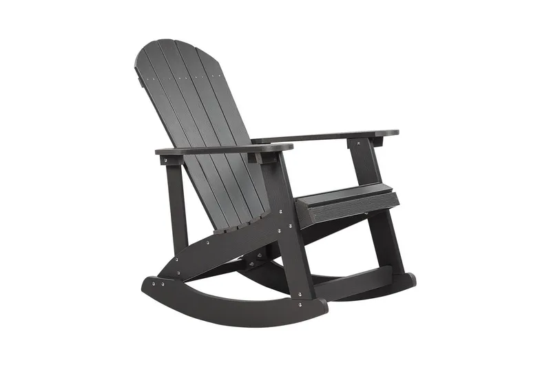 Sjurby Gyngestol udendørs - Grå/Mørkegrå - Havemøbler - Havestole - Havegyngestol