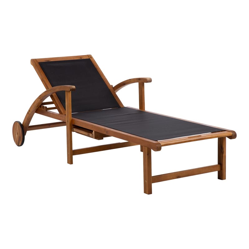 skrivebordsstol HOME4YOU Fabiola sort - sort - Havemøbler - Havestole - Solseng & solvogn