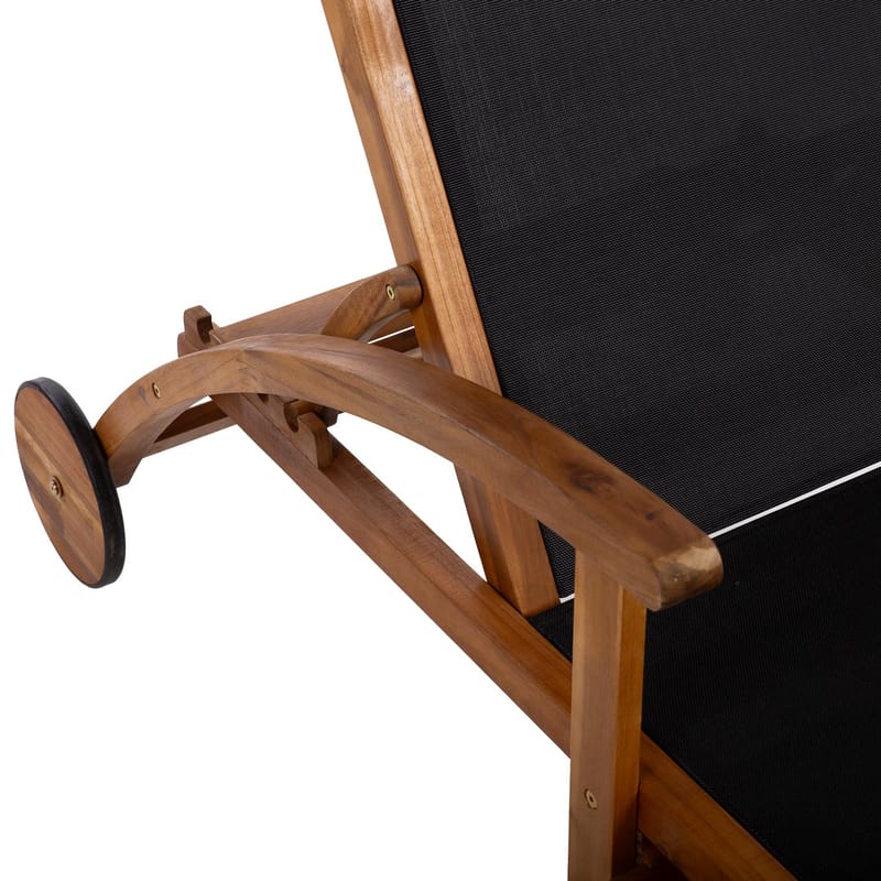 skrivebordsstol HOME4YOU Fabiola sort - sort - Havemøbler - Havestole - Solseng & solvogn