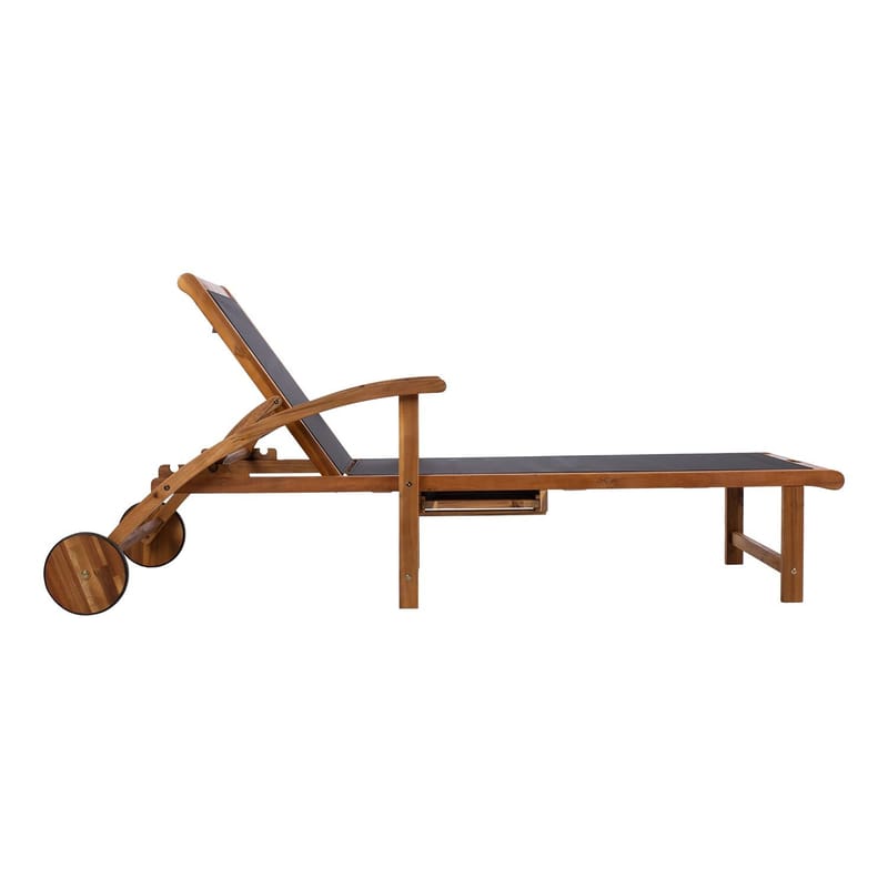 skrivebordsstol HOME4YOU Fabiola sort - sort - Havemøbler - Havestole - Solseng & solvogn