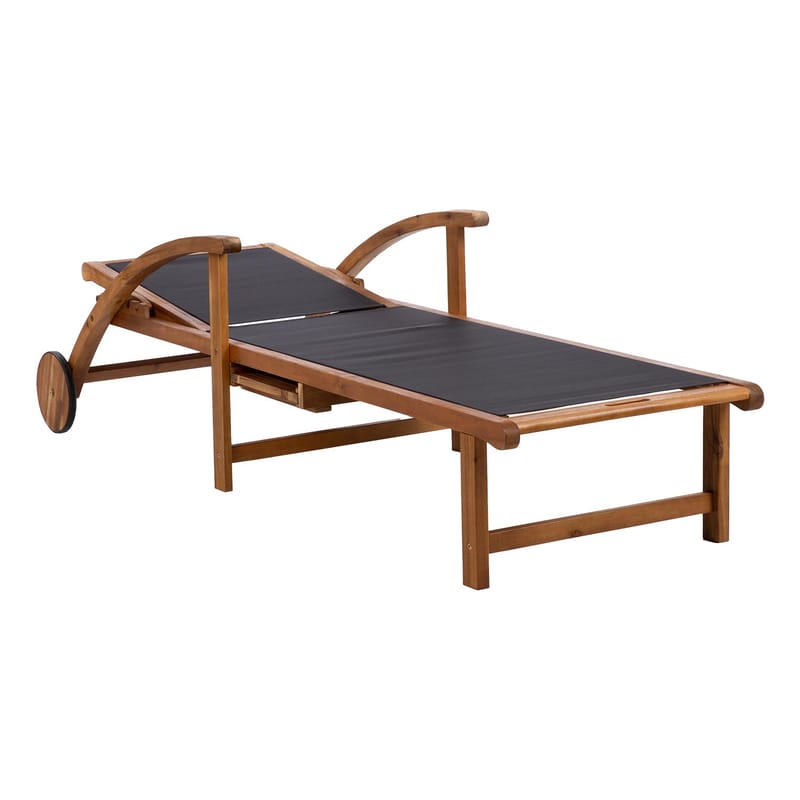 skrivebordsstol HOME4YOU Fabiola sort - sort - Havemøbler - Havestole - Solseng & solvogn