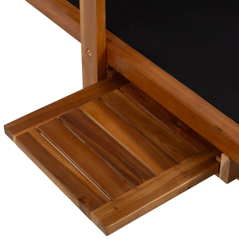 skrivebordsstol HOME4YOU Fabiola sort - sort - Havemøbler - Havestole - Solseng & solvogn