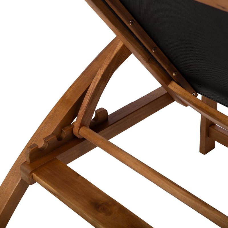 skrivebordsstol HOME4YOU Fabiola sort - sort - Havemøbler - Havestole - Solseng & solvogn