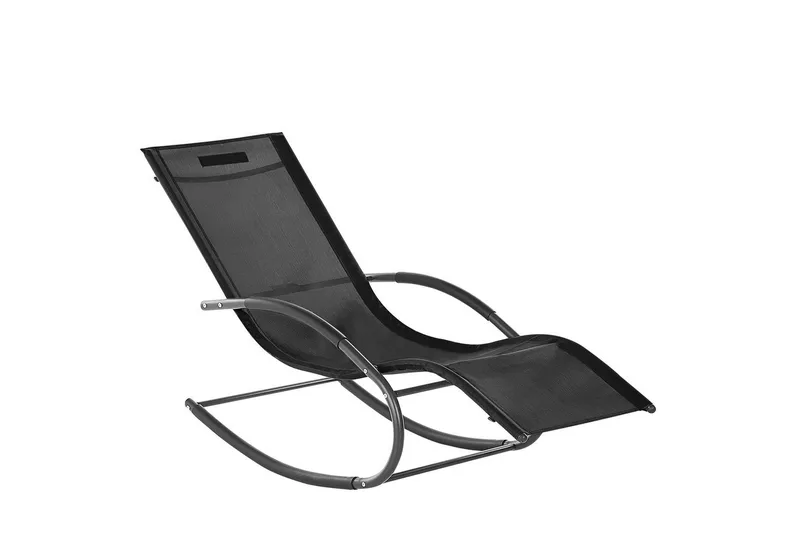 Solseng Carano II - Sort - Havemøbler - Havestole - Solseng & solvogn