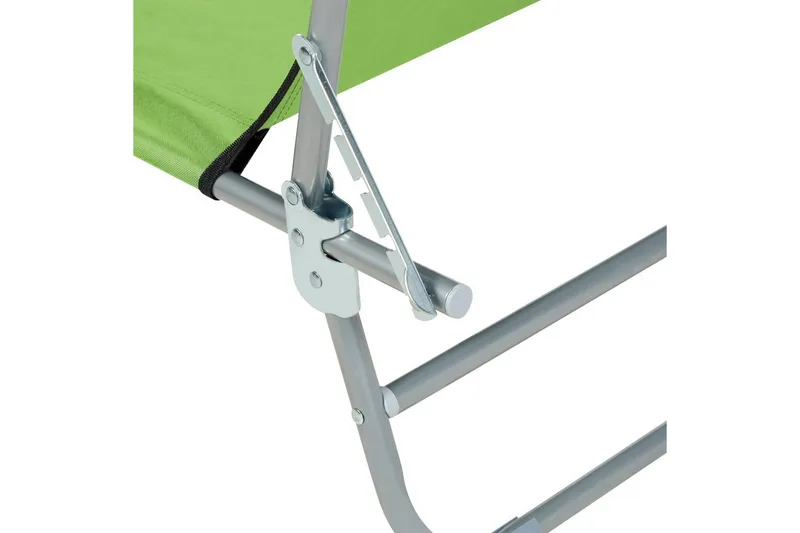 Solseng Foligno - Grøn, Sølv - Havemøbler - Havestole - Solseng & solvogn