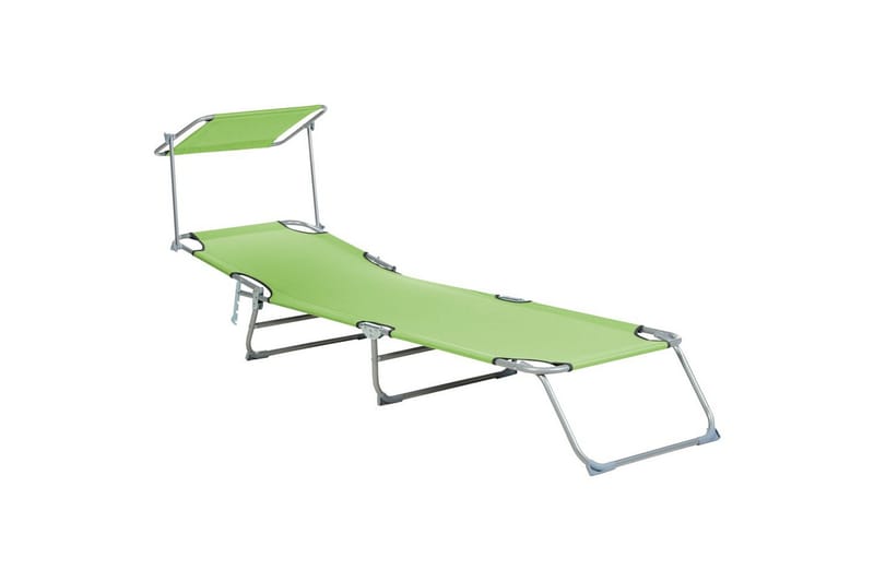 Solseng Foligno - Grøn, Sølv - Havemøbler - Havestole - Solseng & solvogn