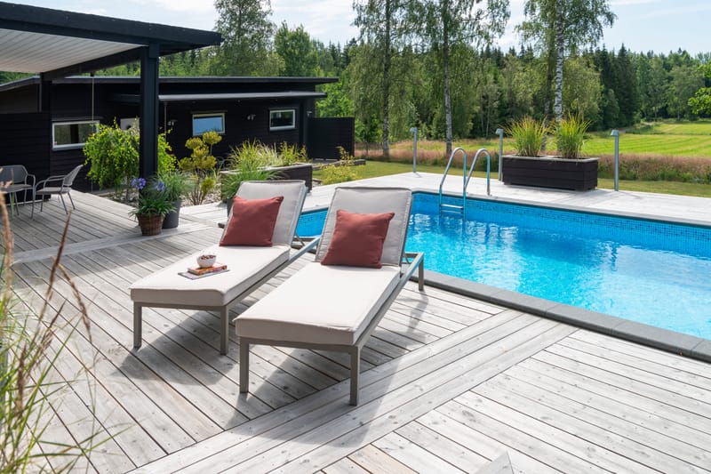 Solseng Hillerstorp Jet Set - Beige - Havemøbler - Havestole - Solseng & solvogn