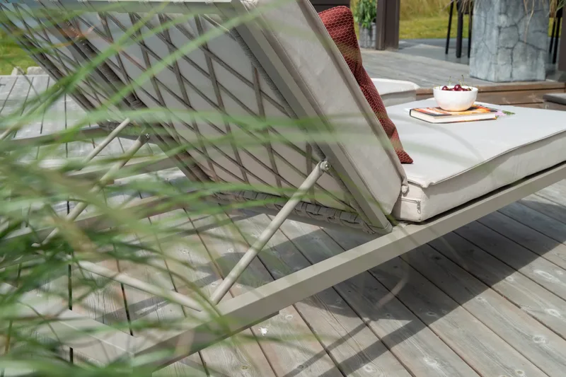 Solseng Hillerstorp Jet Set - Beige - Havemøbler - Havestole - Solseng & solvogn