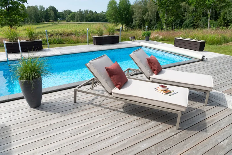 Solseng Hillerstorp Jet Set - Beige - Havemøbler - Havestole - Solseng & solvogn