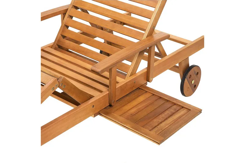 Solseng Java - Lystræ, Lyse træ - Havemøbler - Havestole - Solseng & solvogn