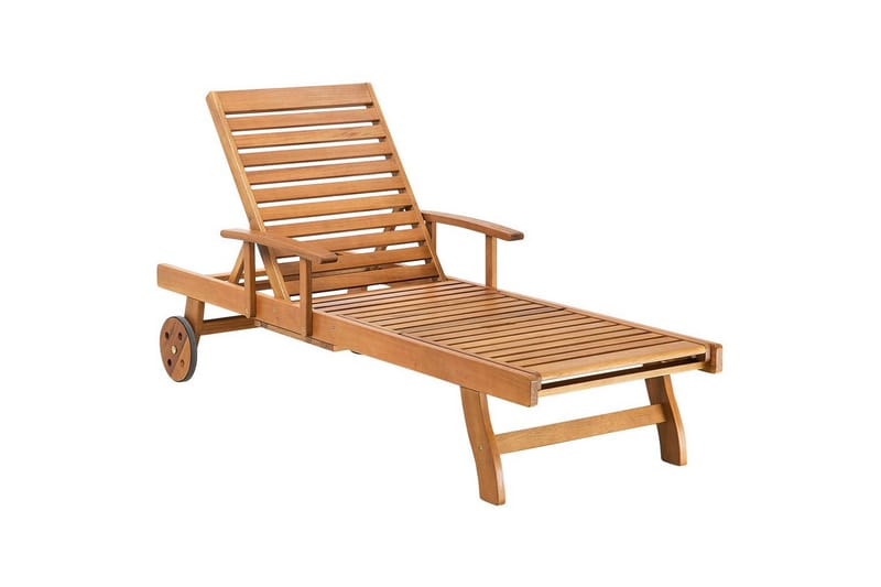 Solseng Java - Lystræ, Lyse træ - Havemøbler - Havestole - Solseng & solvogn