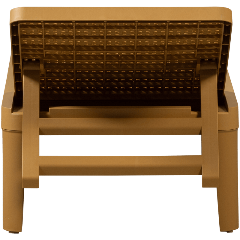 Solseng Jinte udendørs - Gul - Havemøbler - Havestole - Solseng & solvogn