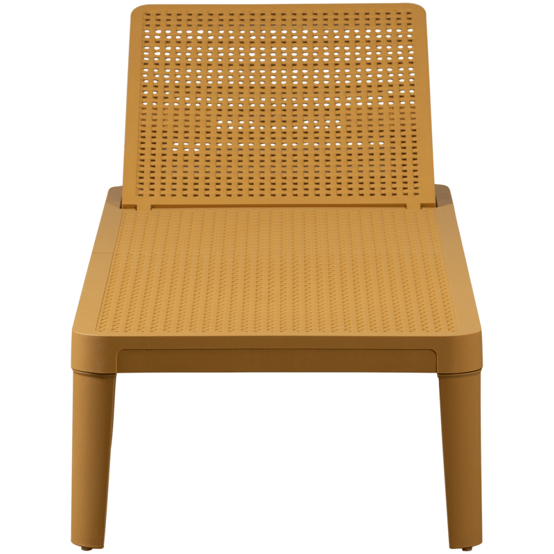 Solseng Jinte udendørs - Gul - Havemøbler - Havestole - Solseng & solvogn