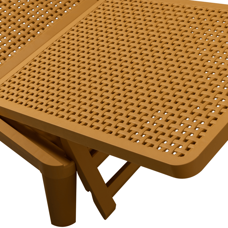 Solseng Jinte udendørs - Gul - Havemøbler - Havestole - Solseng & solvogn