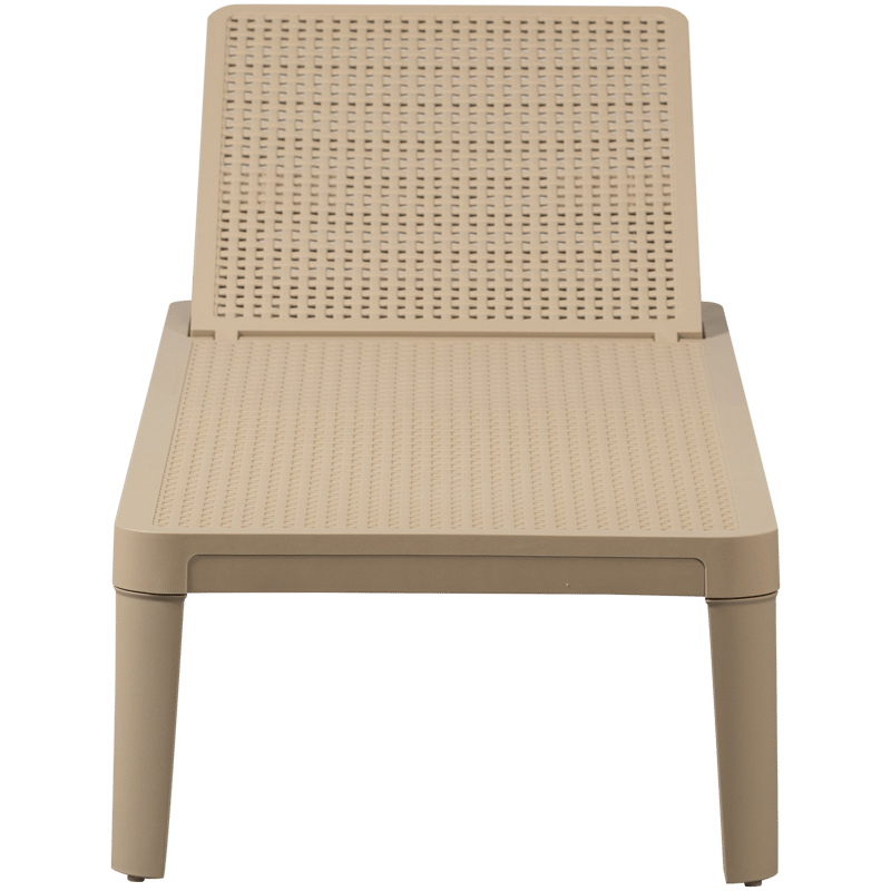 Solseng Jinte udendørs - Sand - Havemøbler - Havestole - Solseng & solvogn