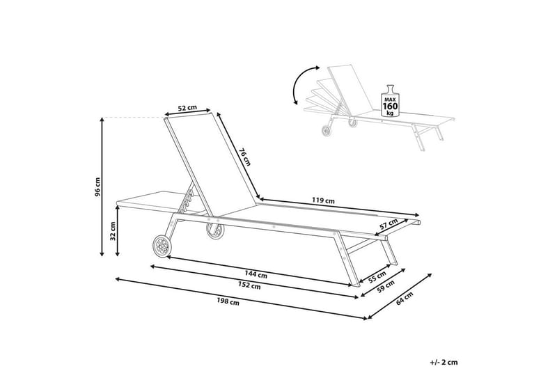 Solseng Levanzo - Havemøbler - Havestole - Solseng & solvogn