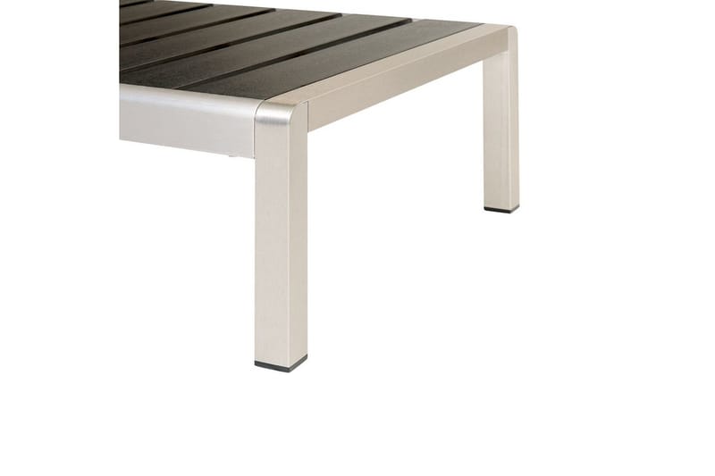 Solseng Nardo - Sort, Sølv - Havemøbler - Havestole - Solseng & solvogn