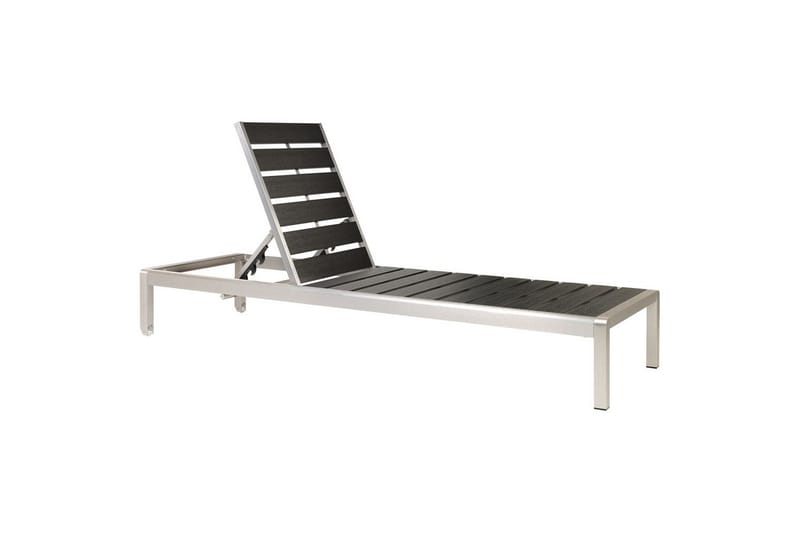 Solseng Nardo - Sort, Sølv - Havemøbler - Havestole - Solseng & solvogn