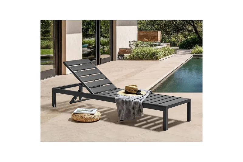 Solseng Nardo - Sort - Havemøbler - Havestole - Solseng & solvogn