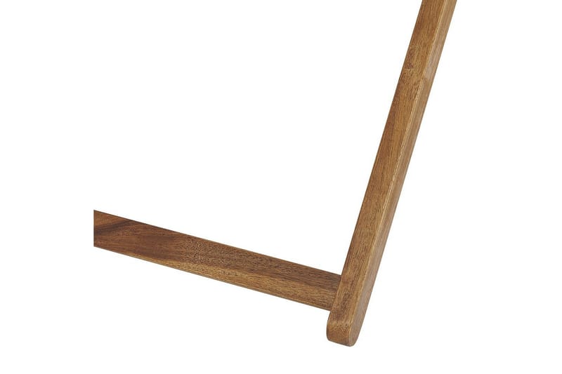 Solseng sæt á 2 Anzio - lyst træ/off-white valmuemønster - Havemøbler - Havestole - Solstole