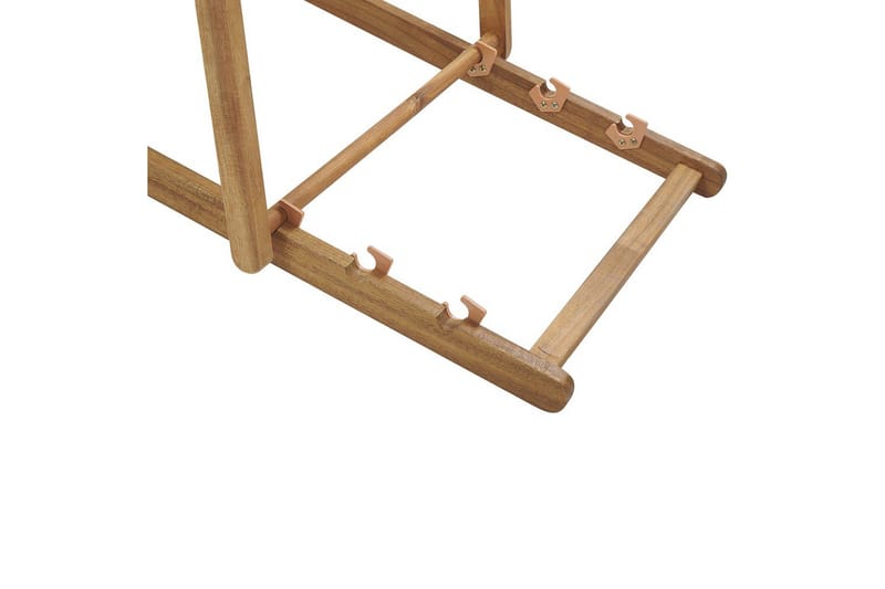 Solseng sæt á 2 Anzio - lyst træ/off-white/beige - Havemøbler - Havestole - Solstole