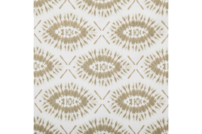 Solseng sæt á 2 Anzio - mørkt træ/off-white/beige - Havemøbler - Havestole - Solstole