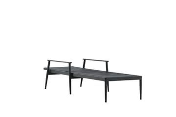 Break Solseng 189 cm - Sort - Havemøbler - Havestole - Solseng & solvogn