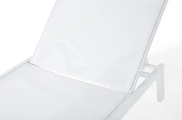 Catania Ii Solseng 66 | 190 cm - Hvid - Havemøbler - Havestole - Solseng & solvogn