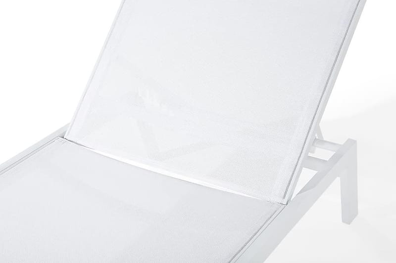 Catania Ii Solseng 66 | 190 cm - Hvid - Havemøbler - Havestole - Solseng & solvogn