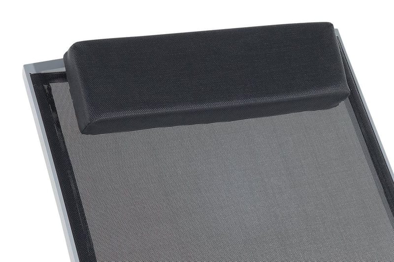 Catania Ii Solseng 66 | 190 cm - Sort - Havemøbler - Havestole - Solseng & solvogn
