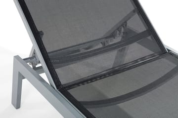 Catania Ii Solseng 66 | 190 cm - Sort - Havemøbler - Havestole - Solseng & solvogn