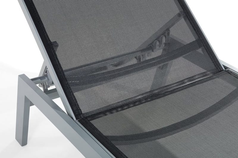 Catania Ii Solseng 66 | 190 cm - Sort - Havemøbler - Havestole - Solseng & solvogn