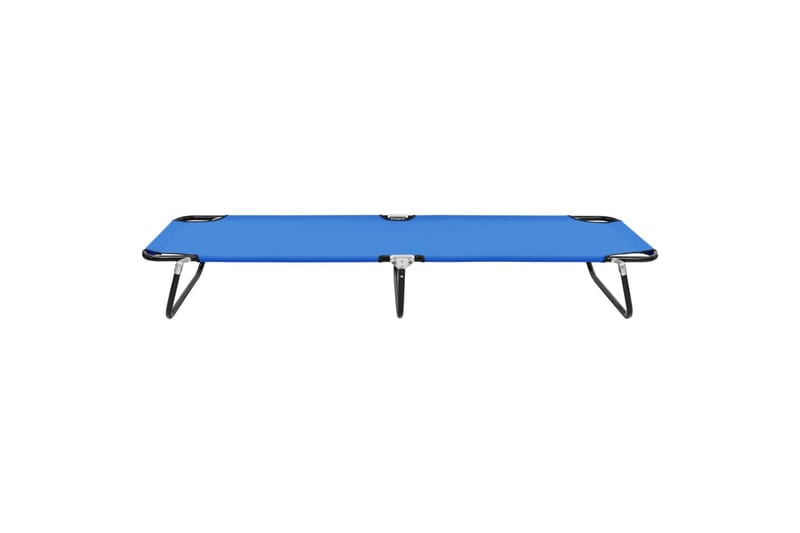 foldbar campingseng stål blå - Blå - Havemøbler - Havestole - Solseng & solvogn