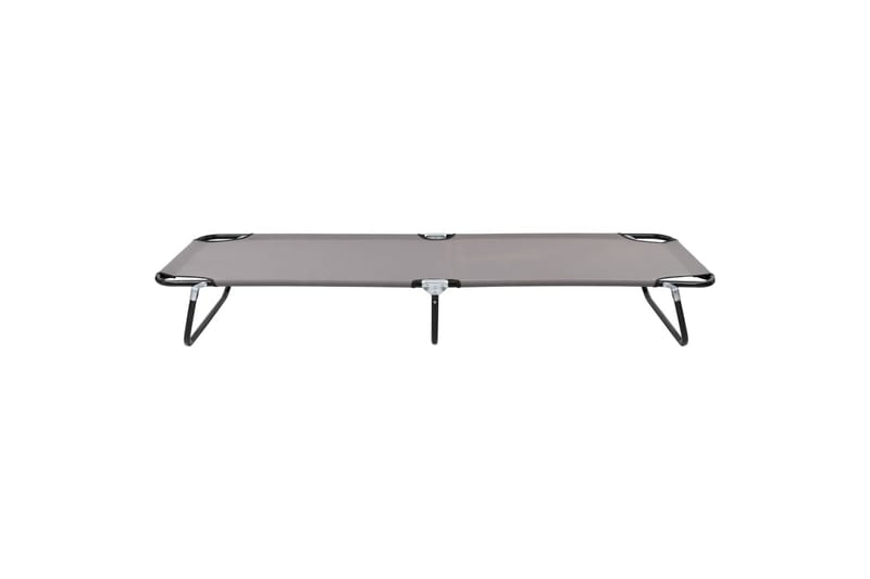 foldbar campingseng stål grå - Grå - Havemøbler - Havestole - Solseng & solvogn