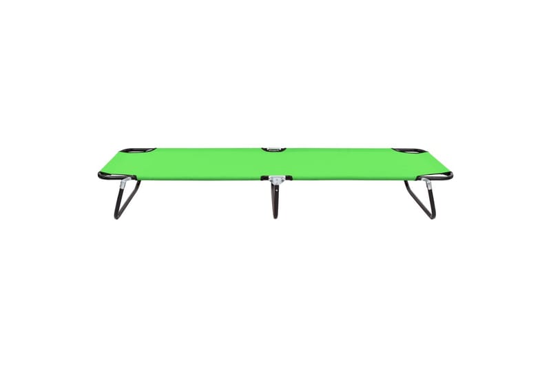 Foldbar liggestol stål grøn - Grøn - Havemøbler - Havestole - Solseng & solvogn