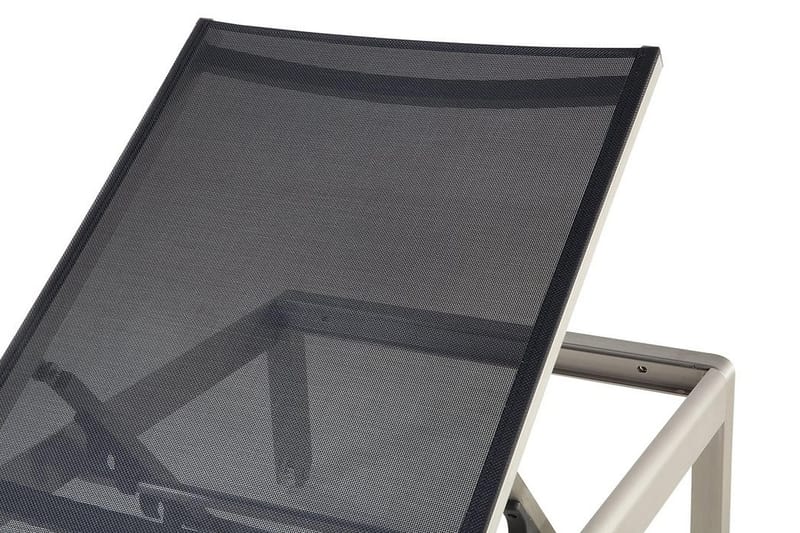 Fossato Solseng 64 | 198 cm - Sort - Havemøbler - Havestole - Solseng & solvogn