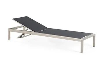 Fossato Solseng 64 | 198 cm - Sort - Havemøbler - Havestole - Solseng & solvogn