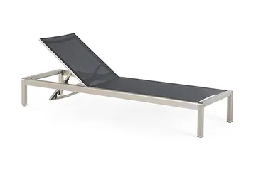 Fossato Solseng 64 | 198 cm - Sort - Havemøbler - Havestole - Solseng & solvogn