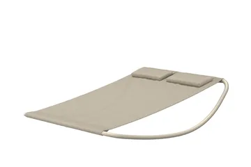 Gordo solseng udendørs - Beige - Havemøbler - Havestole - Solseng & solvogn