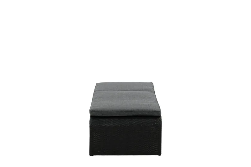 London Solseng Sort - Venture Home - Havemøbler - Havestole - Solseng & solvogn