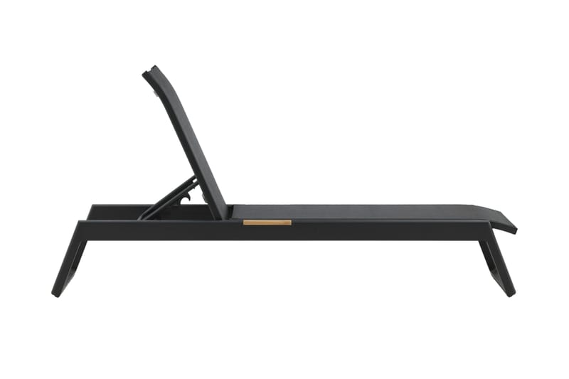 Mexico Solseng Sort - Venture Home - Havemøbler - Havestole - Solseng & solvogn